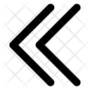 پیش‌نمایش فایل double-arrow-left از پک مجموعه آیکون آرگون
