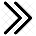 پیش‌نمایش فایل double-arrow-right از پک مجموعه آیکون آرگون