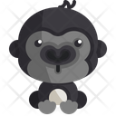 پیش‌نمایش فایل gorilla-5358738 از پک حیوانات