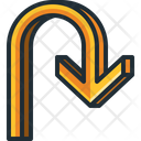 پیش‌نمایش فایل curve-arrow-5358113 از پک فلش