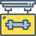 پیش‌نمایش فایل gym-signboard از پک Gym And Fitness 
