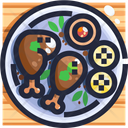 پیش‌نمایش فایل piri-piri-chicken-1628788 از پک غذا بین‌المللی
