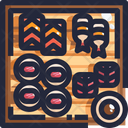 پیش‌نمایش فایل sushi-1628792 از پک غذا بین‌المللی