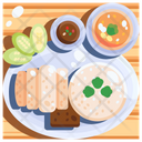 پیش‌نمایش فایل chicken-rice-1628826 از پک غذا بین‌المللی