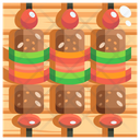 پیش‌نمایش فایل kebab-1628830 از پک غذا بین‌المللی