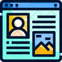 پیش‌نمایش فایل blog-layout-1633629 از پک المان طراحی