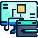پیش‌نمایش فایل graphic-tablet-1633644 از پک المان طراحی