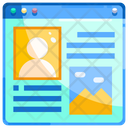 پیش‌نمایش فایل blog-layout-1633662 از پک المان طراحی