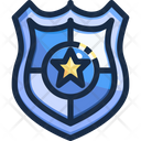پیش‌نمایش فایل police-badge-1640176 از پک المان‌های پلیس