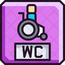 پیش‌نمایش فایل disabled-toilet-sign-1645470 از پک افراد دارای معلولیت