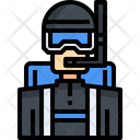 پیش‌نمایش فایل diver-1645527 از پک آواتار مرد