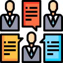 پیش‌نمایش فایل group-discussion-1645828 از پک کار تیمی