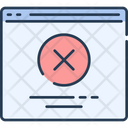 پیش‌نمایش فایل closed-website-1662798 از پک وایرفریم وب‌سایت