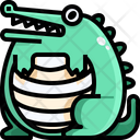 پیش‌نمایش فایل crocodile-3420736 از پک آواتار حیوان