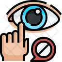 پیش‌نمایش فایل dont-touch-eye-3438688 از پک ویروس کرونا