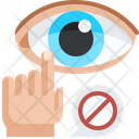 پیش‌نمایش فایل dont-touch-eye-3438749 از پک ویروس کرونا