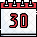 پیش‌نمایش فایل 30-date-3458978 از پک تقویم