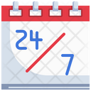 پیش‌نمایش فایل 24-hour-calendar-3459025 از پک تقویم