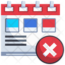 پیش‌نمایش فایل cancel-appointment-3459045 از پک تقویم