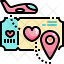 پیش‌نمایش فایل honeymoon-ticket-3491533 از پک رومانتیک و عشق