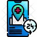 پیش‌نمایش فایل 24-hour-service-3491214 از پک خدمات سلامت آنلاین