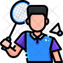 پیش‌نمایش فایل badminton-player-3506538 از پک آواتار ورزش