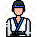 پیش‌نمایش فایل karate-player-3506555 از پک آواتار ورزش