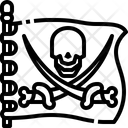 پیش‌نمایش فایل pirate-flag-3691298 از پک دزدان دریایی