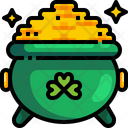 پیش‌نمایش فایل gold-pot-3697754 از پک روز سنت پاتریک