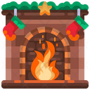پیش‌نمایش فایل fireplace-3698153 از پک روز کریسمس