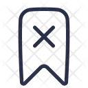 پیش‌نمایش فایل cancel-bookmark-2 از پک مجموعه عمومی آیکون حباب
