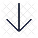 پیش‌نمایش فایل down-arrow-170 از پک مجموعه کنترل علائم آیکون حباب