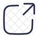 پیش‌نمایش فایل external-link-5 از پک مجموعه کنترل علائم آیکون حباب