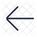 پیش‌نمایش فایل left-arrow-255 از پک مجموعه کنترل علائم آیکون حباب