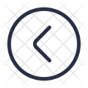 پیش‌نمایش فایل left-arrow-256 از پک مجموعه کنترل علائم آیکون حباب