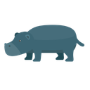 پیش‌نمایش فایل hippopotamus-12656581 از پک حیوان