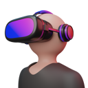 پیش‌نمایش فایل man-wearing-vr-googles-5223123 از پک واقعیت مجازی