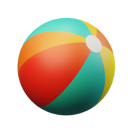 پیش‌نمایش فایل beach-ball-5553283 از پک تابستان