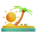 پیش‌نمایش فایل coconut-tree-5553280 از پک تابستان