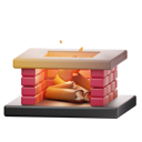 پیش‌نمایش فایل fireplace-6744285 از پک زمستان