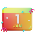پیش‌نمایش فایل 1-january-7265806 از پک سال نو