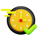 پیش‌نمایش فایل on-time-8176565 از پک تحویل غذا