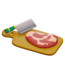 پیش‌نمایش فایل meat-cleaver-9025822 از پک عید قربان