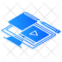 پیش‌نمایش فایل e-learning-69 از پک آموزش آنلاین ایزومتریک