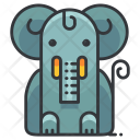 پیش‌نمایش فایل elephant-96 از پک Animals 