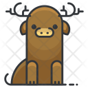 پیش‌نمایش فایل rheindeer از پک Animals 