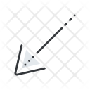 پیش‌نمایش فایل left-corner-arrow از پک Arrows 