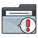 پیش‌نمایش فایل folder-alert-1 از پک Folders 