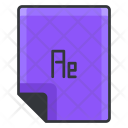 پیش‌نمایش فایل ae-file از پک File Format 