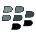 پیش‌نمایش فایل blackberry-34 از پک Social Media 
